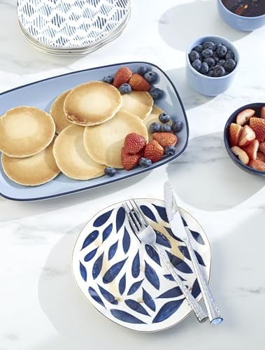 Blue Bay Porcelain Dessert Plates (Dessert Plates, Set of 4)