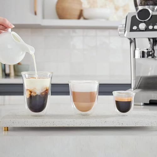 DeLonghi Coffee Connoisseur Glasses (s/6 mixed glasses)