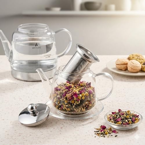 Borosilicate Glass Teapot Set