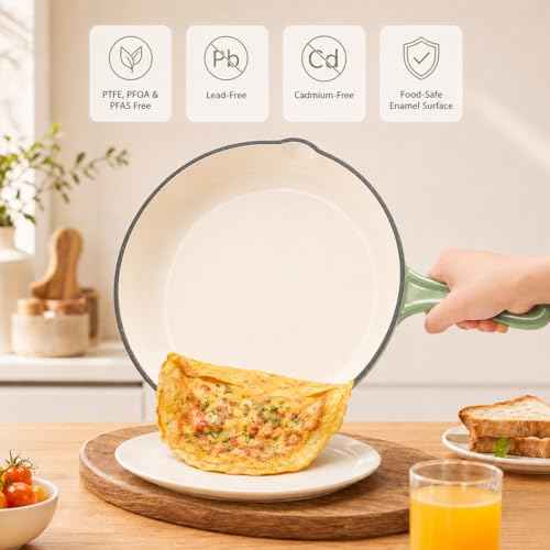 Enameled Cast Iron Cookware Set