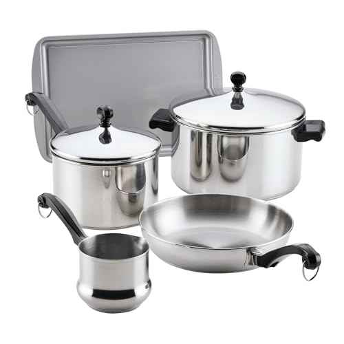Classic Series Stainless Steel Pots and Pans with Baking Sheet Pan