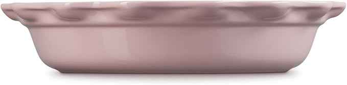 Le Creuset Stoneware Heritage Pie Dish, 9", Chiffon Pink