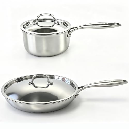 Stainless Steel Pots and Pans Set