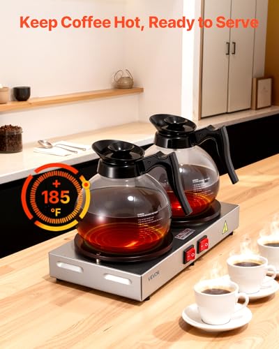 Commercial Coffee Decanter Warm Plate