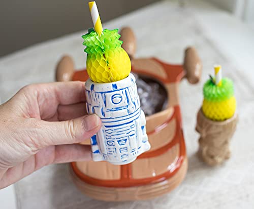 Geeki Tikis Star Wars Landspeeder Punch Bowl with Luke and R2