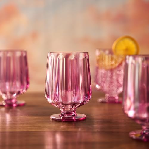 Unbreakable Premium Drinking Glasses Set of 4