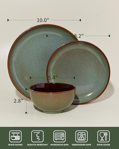 36 Piece Stoneware Dinnerware Sets