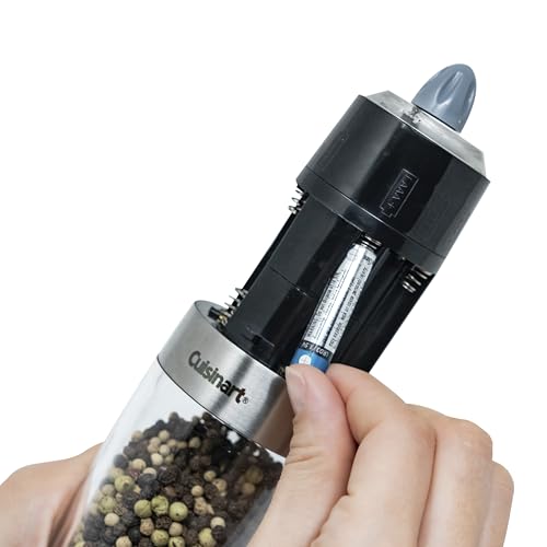Gravity Salt and Pepper Grinder Set (8"x2")