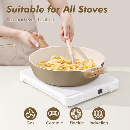 Ceramic Pots and Pans Set Nonstick