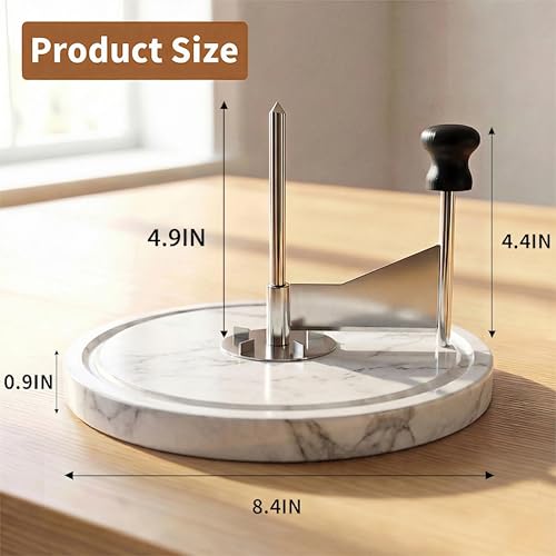 ZZXLLLO Girolle Cheese Curler Shaver Wheel (White)