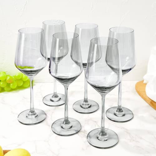 Colored Wine Glass Set (6 Count)