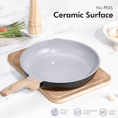 21pcs Ceramic Cookware Set