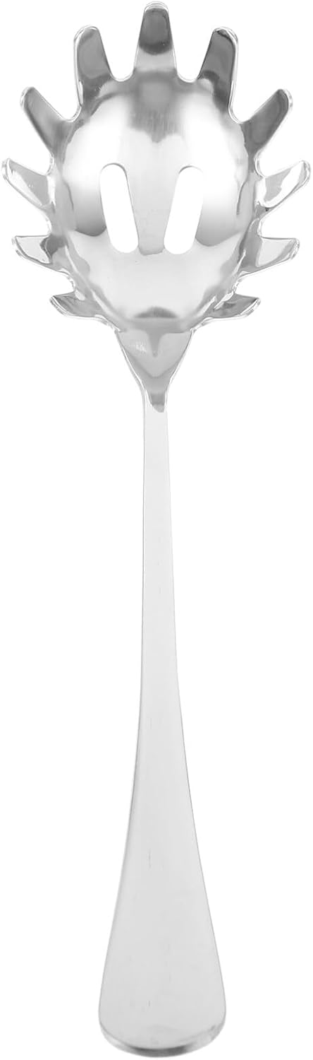 Noodle Spoon Steel Stainless Steel Pasta Spoon:spaghetti Spoon Spaghetti Server Pasta Fork - Spaghetti Fork for Home Kitchen Restaurant