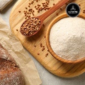 Naturevibe Botanicals Buckwheat Flour 5lb Premium Quality | Used for Baking and as Thickener - Nestoria