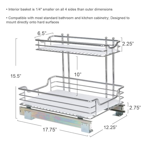 Glidez Chrome (Undersink / 11.5" - Standard)