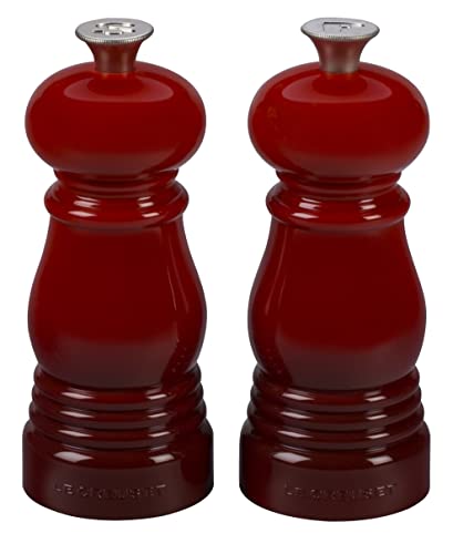 Petite Salt and Pepper Mill Set (Small / Cerise)