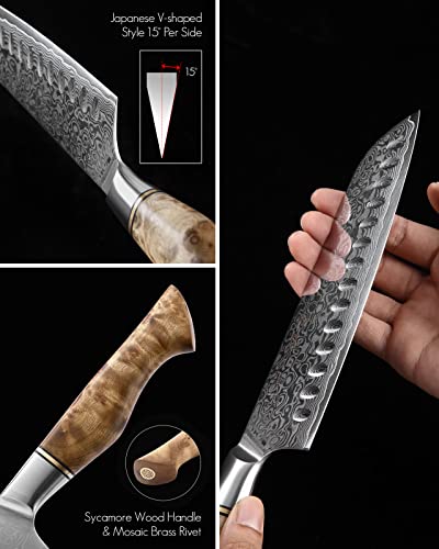 7” Santoku knife