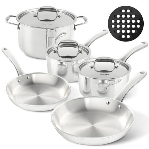 Tri Ply Stainless Steel Induction Cookware