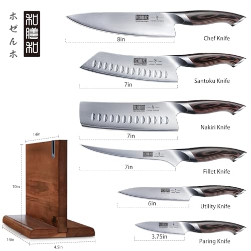 7PCS Kitchen Knife Set (7 Count)