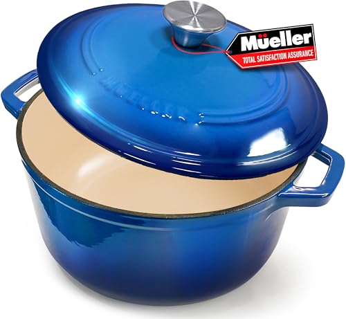 4.5 QT Enameled Cast Iron Dutch Oven