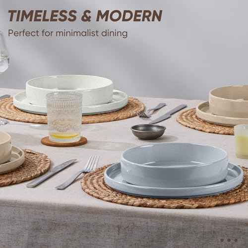 Dinnerware Sets with Pasta Bowls (24 Count)