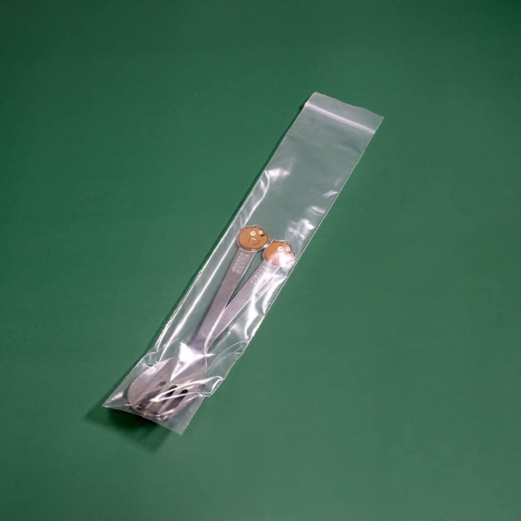 iMailer - 500 Pcs - 2" x 10" Incense Bags-Resealable Zip Bags for Snack, Necklaces, Jewelry, Packaging & Shipping