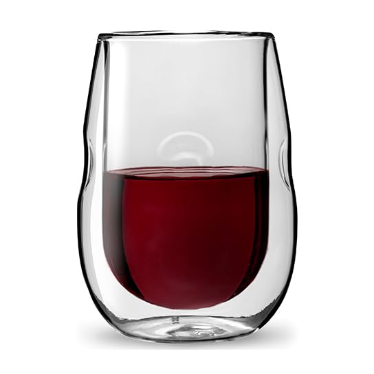 Moderna Artisan Series Double Wall Insulated 10 oz Wine Glasses