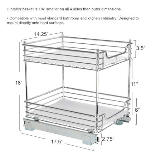 Glidez Chrome (2-Tier / 14.5" - Standard)