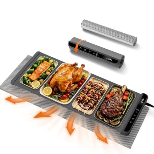 Warming Mat for Food (Dark Grey / 36x15 Inch)