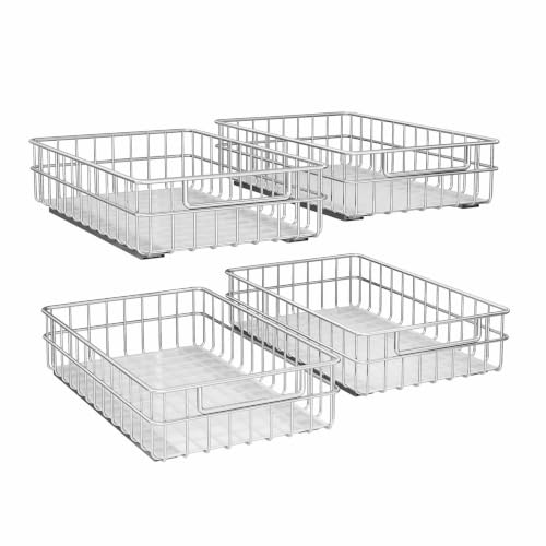 Pull out Cabinet Organizer ((11.8"W x 21"D x 4.7"H))