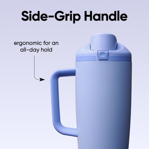 FreeSip Tumbler Stainless Steel Water Bottle 40 oz Out of the Blue (Out of the Blue / 40 Ounces)
