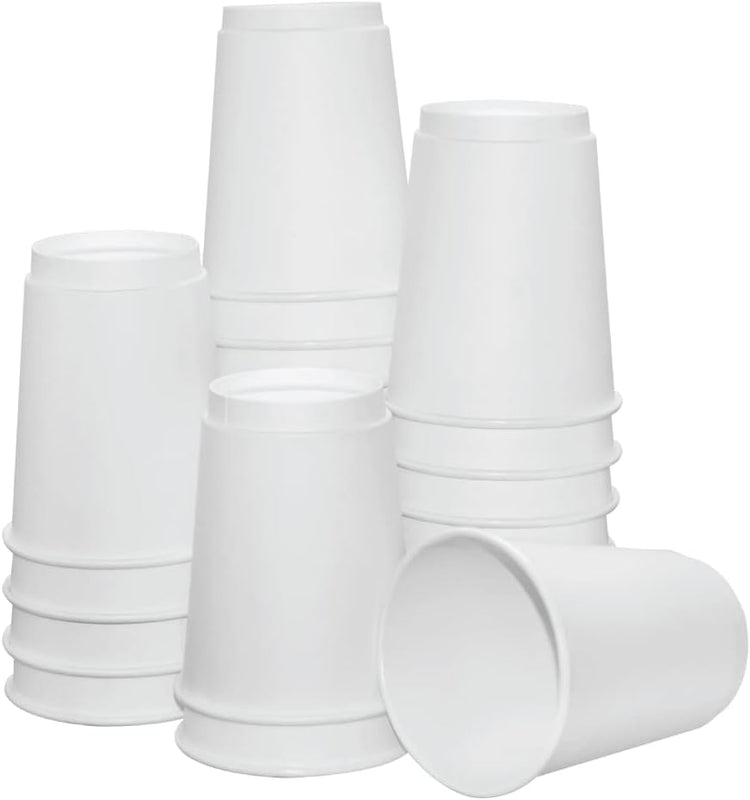 Insulated Paper Cups for Coffee & Tea Made in USA | Recyclable Double Wall Disposable To-Go Cups for Hot Beverages | Sturdy, Food Safe, and Eco-Friendly Hot Cups (12 oz, 500 Count)