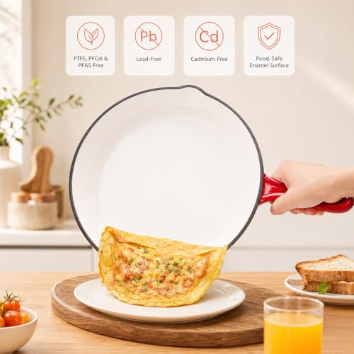 Enameled Cast Iron Cookware Set
