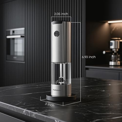 1 Pack Electric Salt Pepper Grinder
