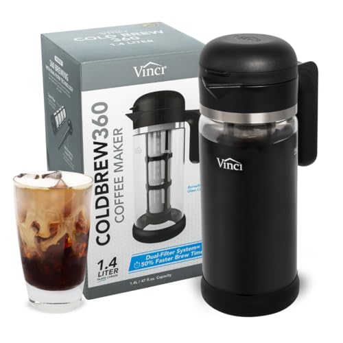 Cold Brew 360 Dual (1.4 Liters - Glass Pitcher)