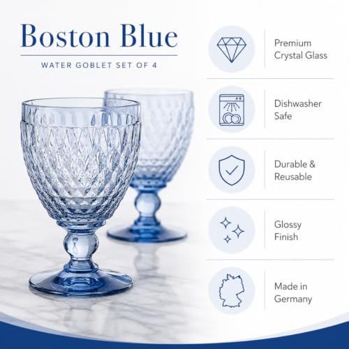 Boston Water Goblet (4 Count)