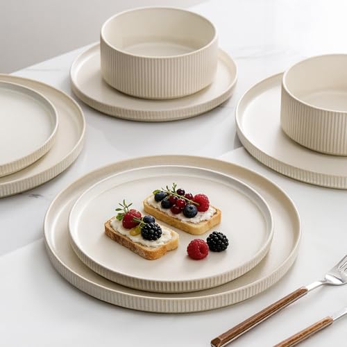 Stoneware Dinnerware Sets for 4 (12 Count)