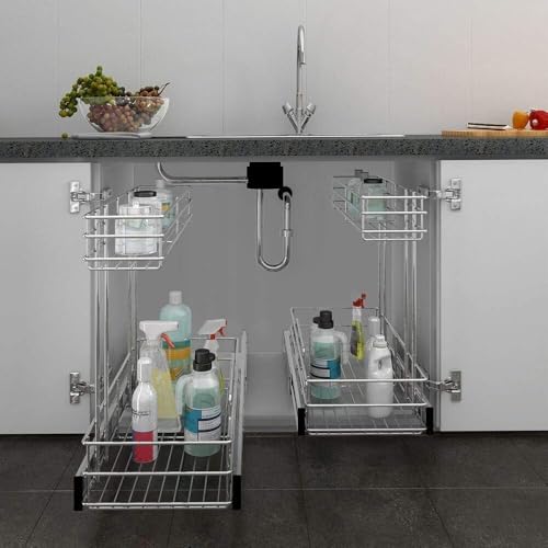 Under Sink Organizer 9" W X19 D (9"W X18.5"D)