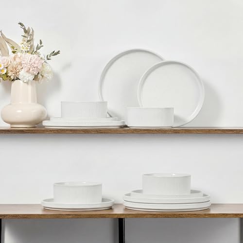 Stoneware Dinnerware Sets for 2