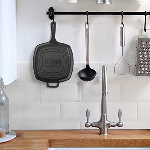 10.5 Inch Cast Iron Square Grill Pan (10.5" Square Grill Pan)