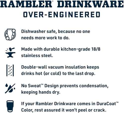 Rambler 30 oz Tumbler Retired Colors (Bimini Pink)