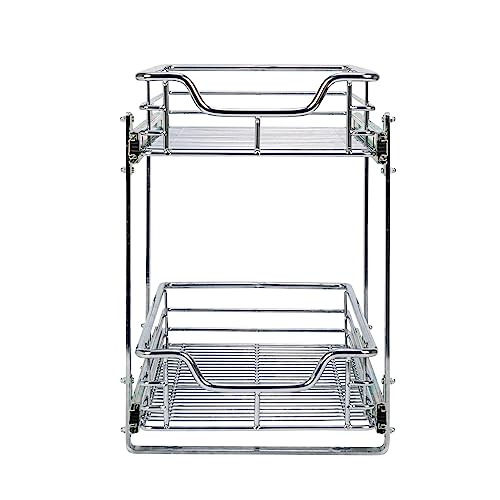 Chrome Plated Steel Dual (Dual Slide / 11.75" - Extended)