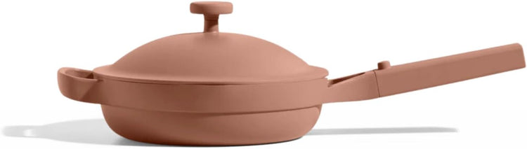 Our Place Mini Always Pan 2.0-8.5” (1.2 Qt) Nonstick, Toxin-Free Ceramic Cookware | Patented 10-in-1 Aluminum Frying & Sauté Pan | Safe for Oven, Induction & All Cooktops up to 450°F | Spice - Nestoria