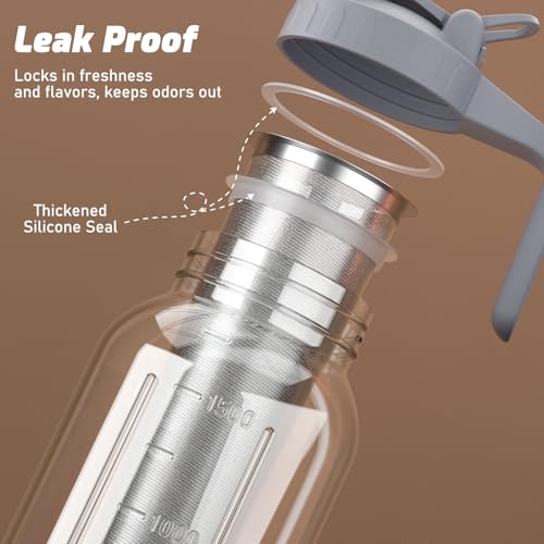 Cold Brew Coffee Maker (64 Ounces / 2Pack-Gray)