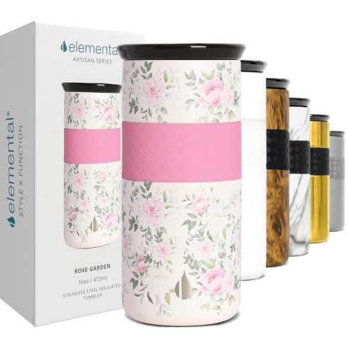 Artisan 16oz Triple (16 Ounces / Rose Garden)