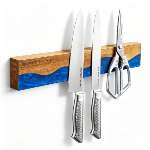16" Magnetic Knife Holder for Wall (Blue)