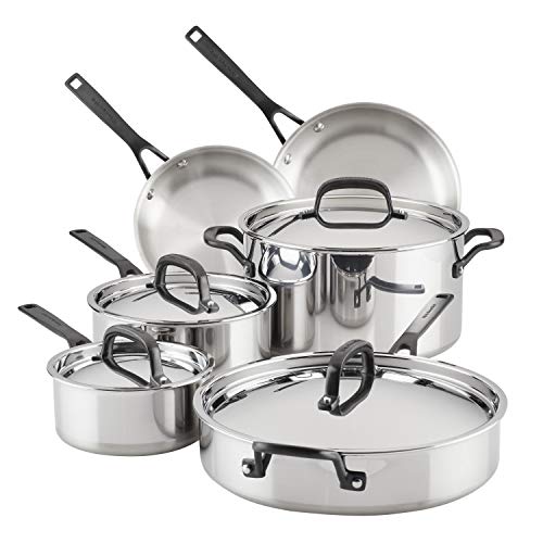 Stainless Steel Cookware Induction Pots and Pans Set