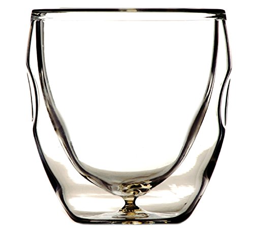 Moderna Artisan Series Double Wall 2 oz Beverage & Espresso Shot Glasses (2 Ounces)