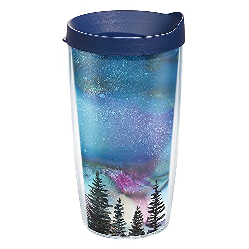 Inkreel The Heavens Made in USA Double Walled Insulated Tumbler Travel Cup Keeps Drinks Cold & Hot (Inkreel - The Heavens / 16oz Classic Tumbler with Travel Lid)