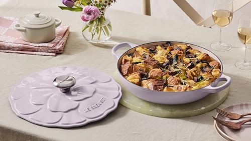 Enameled Cast Iron Petal Braiser